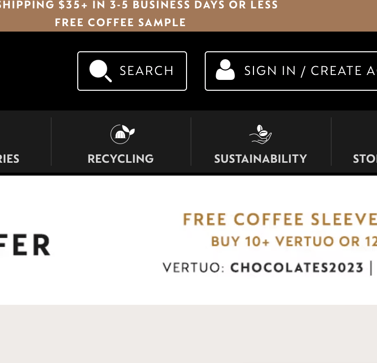 Nespresso branding example 3