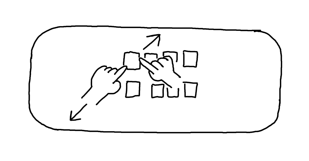 Hand gesture controls in an extended reality environment