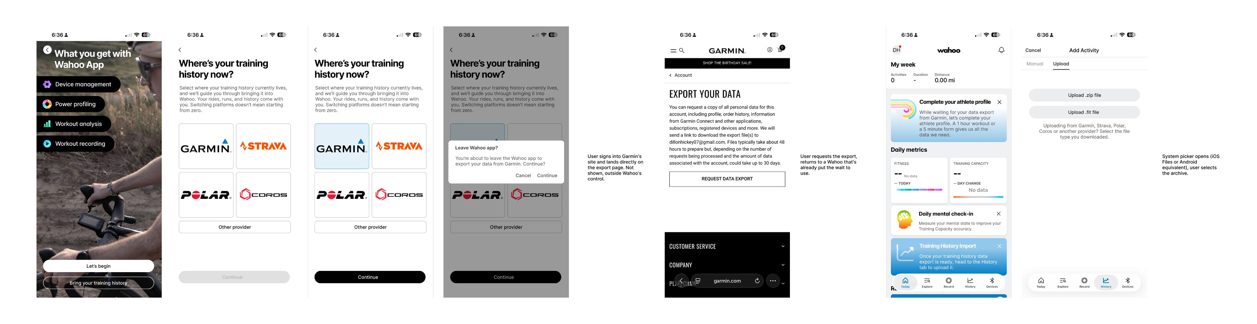part 1 of improved wahoo onboarding with bulk import