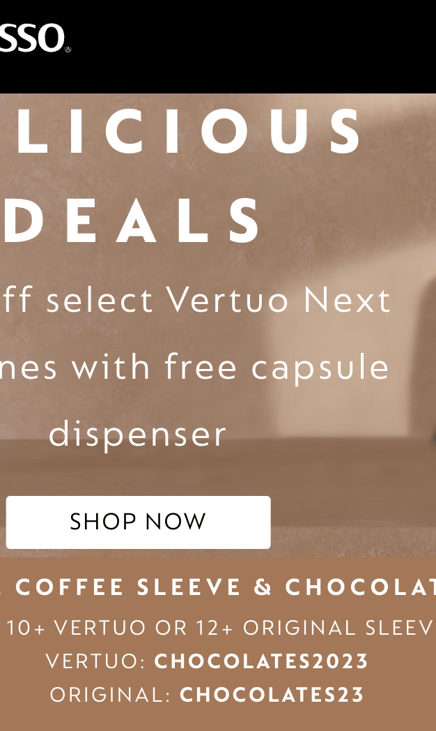 Nespresso branding example 1